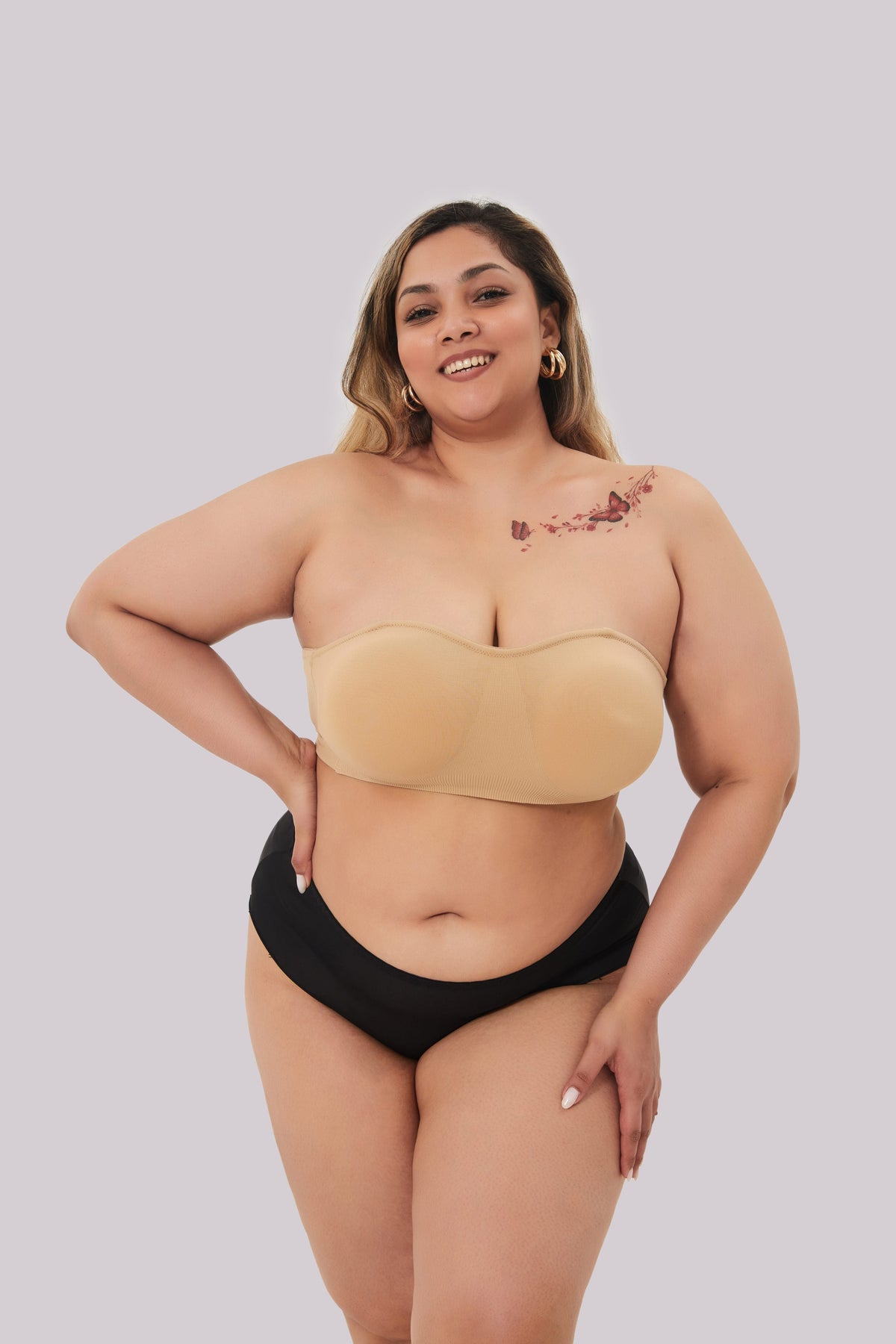 Konforella Celeste - Straplez Bandeau Sutyen
