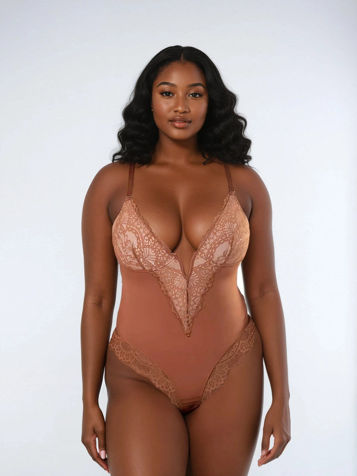 Konforella Zoë - Lüks Dantelli Body
