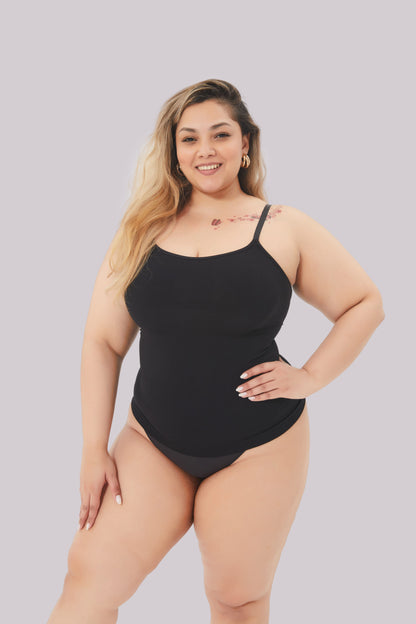 Konforella Alessia - Yuvarlak Yakalı Premium Kamisol