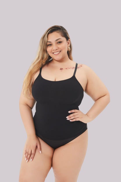 Konforella Alessia - Yuvarlak Yakalı Premium Kamisol